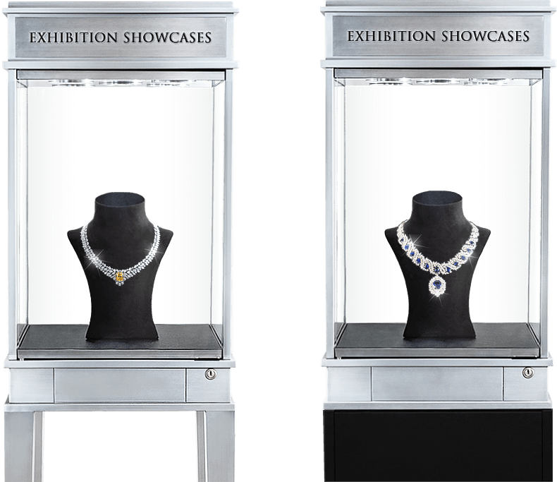 Model 1 Open Frame and Model 2 Cabinet Base showcases side by side